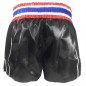 Retro Boxsense Muay Thai Shorts för barn : BXSRTO-001-Svart